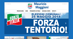 Desktop Screenshot of mauriziomaggioni.org