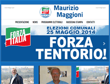 Tablet Screenshot of mauriziomaggioni.org